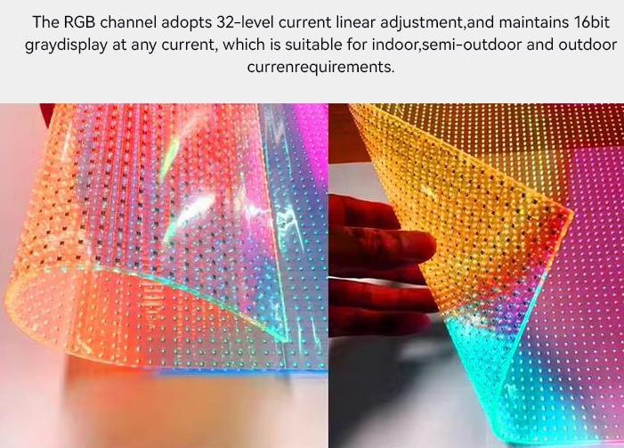 Flexible Led Transparent Film Screen